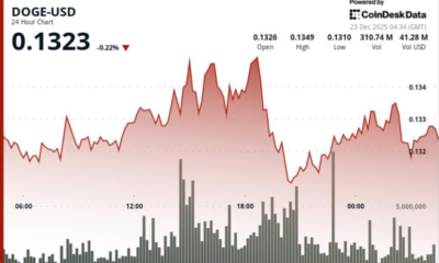 Dogecoin breaks short-term support, eyes lower