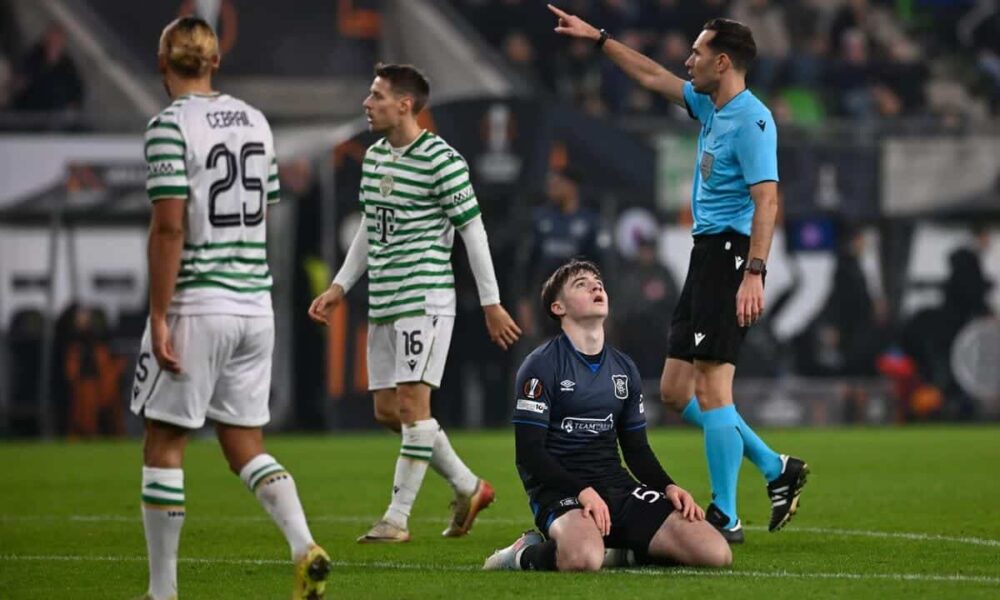 Rangers near miserable exit, Celtic lose 3-0