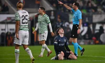 Rangers near miserable exit, Celtic lose 3-0