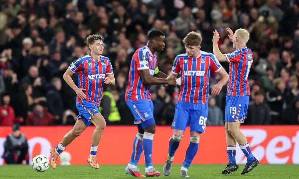 Eagles settle for Conference League playoff after clawing back point against 10-man visitors