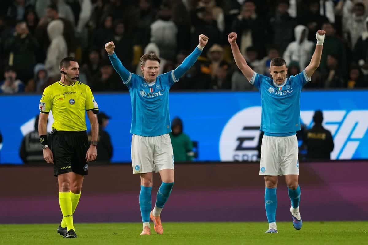 Napoli lift Supercoppa Italiana after victory over Bologna in Riyadh