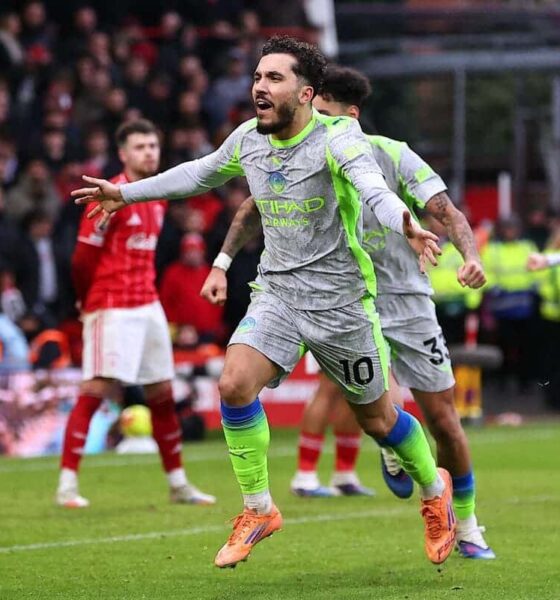 Visitors move top of the Premier League after Rayan Cherki impresses