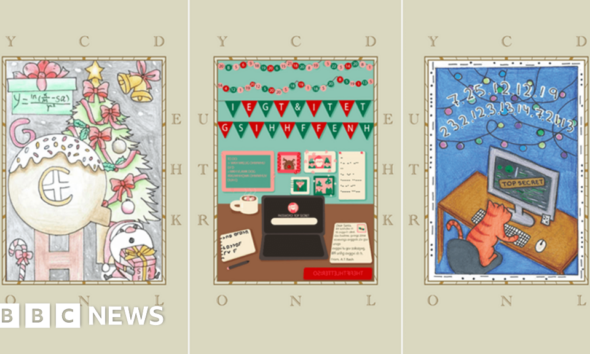 GCHQ Christmas card 2025 sets annual festive challenge