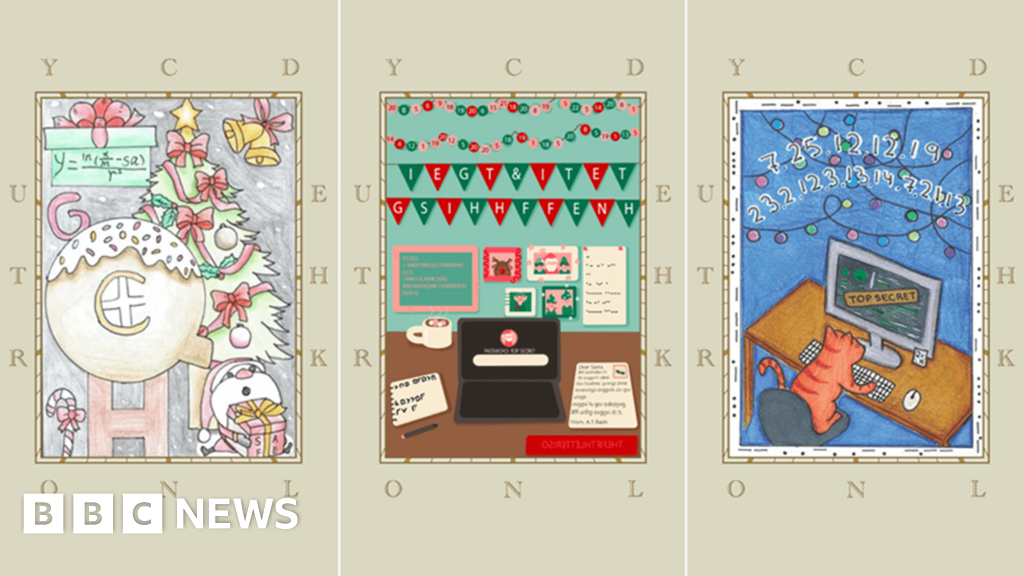 GCHQ Christmas card 2025 sets annual festive challenge