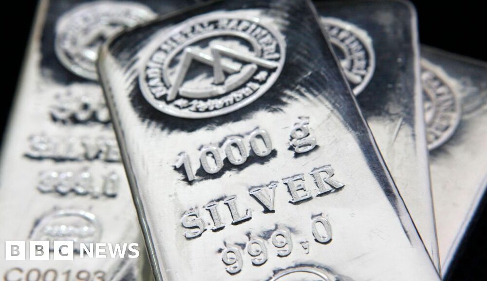Why has the price of silver hit a record high?