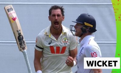 Mitchell Starc and Ben Stokes