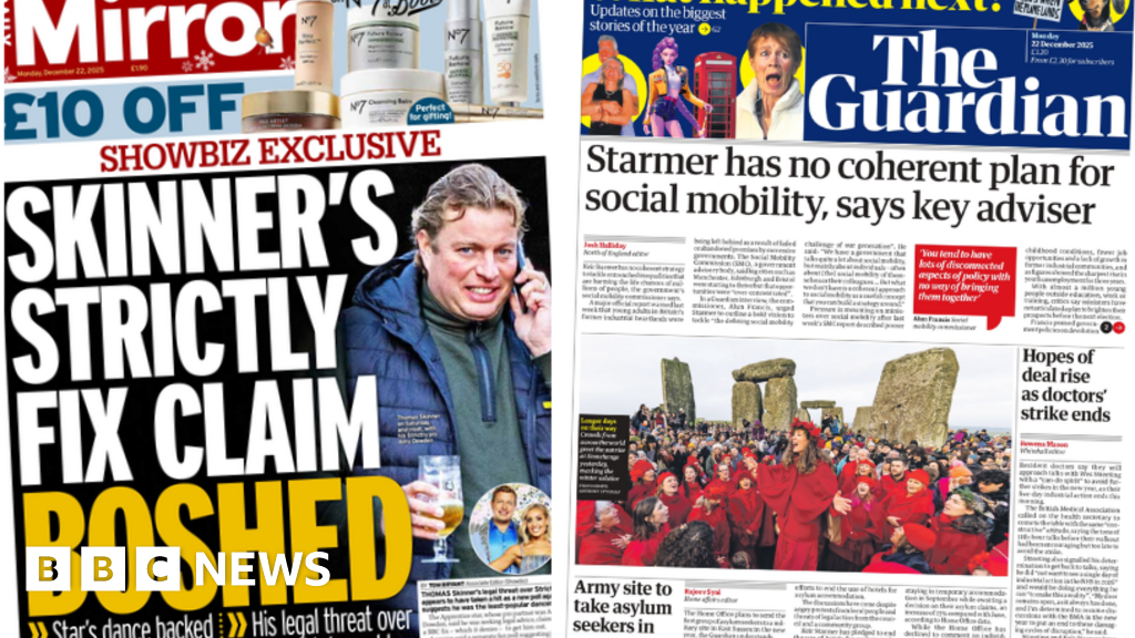 'No coherent plan for social mobility' and Strictly fix claim 'boshed'