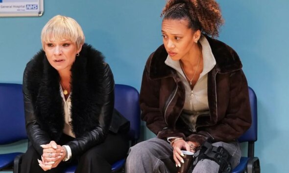 EastEnders&#039; Nicola makes huge decision after doubling over in agony | Soaps