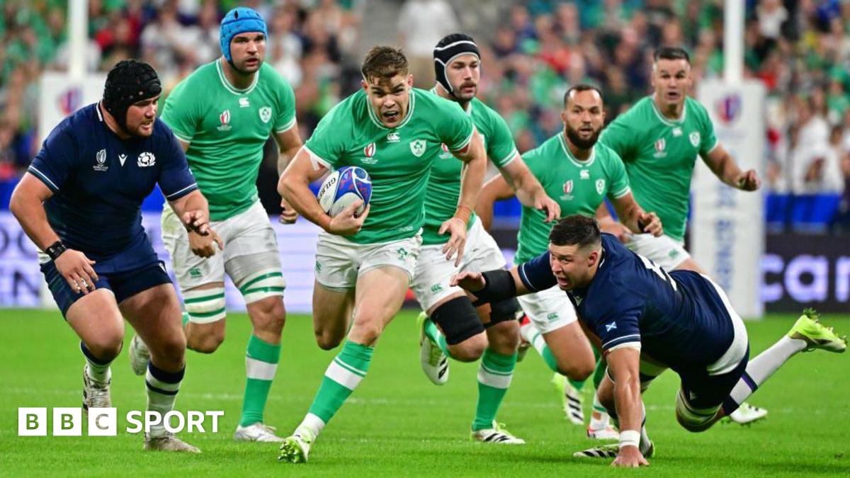 Ireland v Scotland in the 2023 World Cup