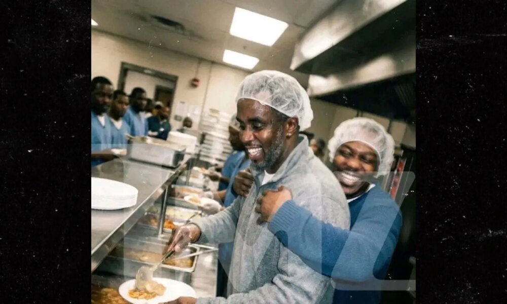 Diddy Hugged Up in Prison, New Pics and Video Not the Real Deal