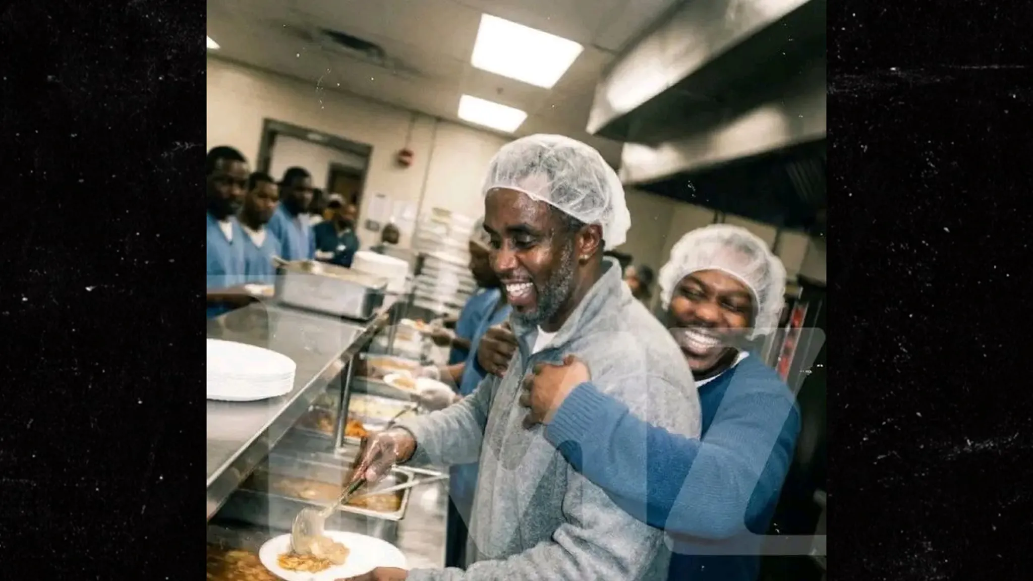 Diddy Hugged Up in Prison, New Pics and Video Not the Real Deal