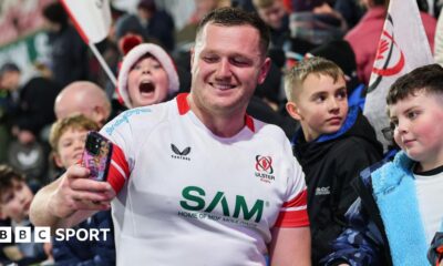 Ulster prop Angus Bell