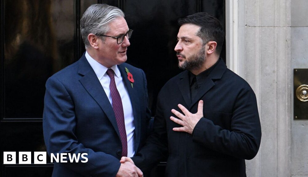 Zelensky due at Downing Street for high-level Ukraine talks