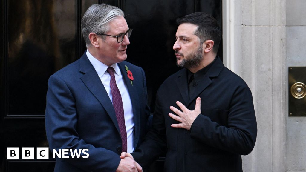 Zelensky due at Downing Street for high-level Ukraine talks