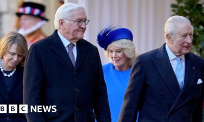 King Charles welcomes German president on first state visit in 27 years