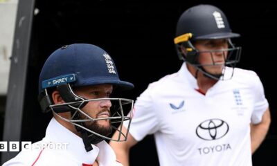 England openers Ben Duckett and Zak Crawley