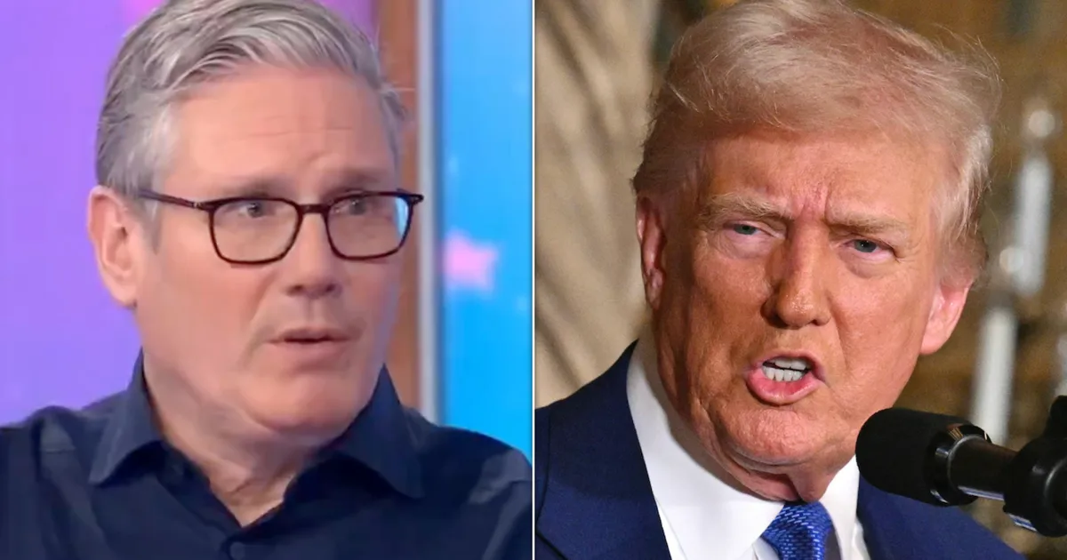 Keir Starmer Calls Out Donald Trump's 'Quiet, Piggy' Insult