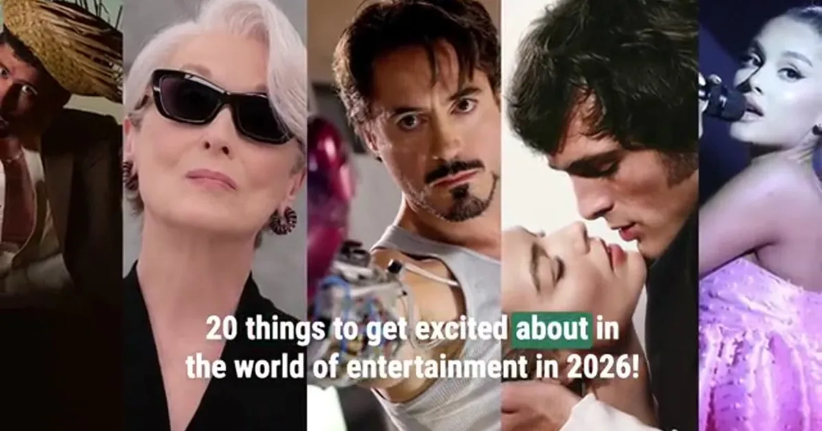 Entertainment to look forward to in 2026