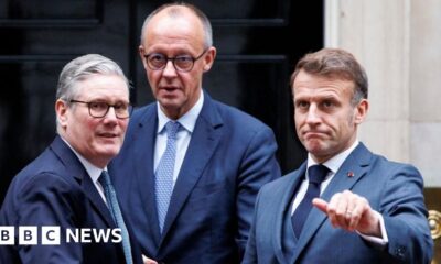 Intensive work continuing on Ukraine plan, European leaders say after Trump call