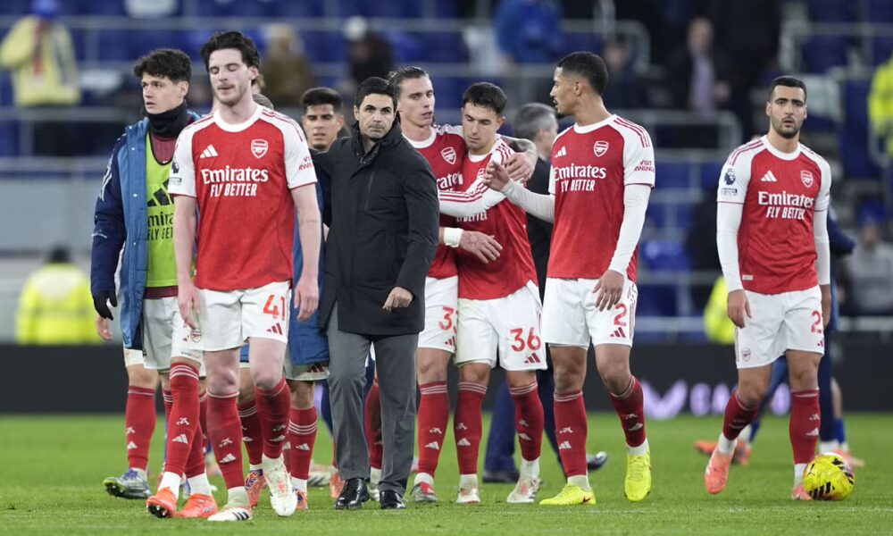 Mikel Arteta has ‘belief and confidence’ in Arsenal’s Premier League title bid