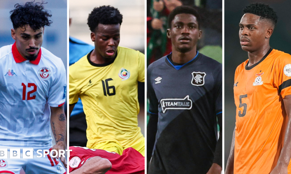 Sebastian Tounekti, Alfons Amade, Nasser Djiga and Miguel Chaiwa