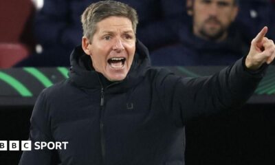 Crystal Palace manager Oliver Glasner