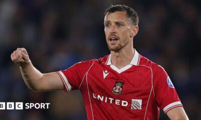 Dominic Hyam in action for Wrexham