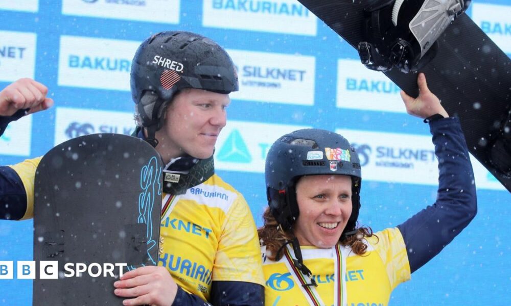 Great Britain's Huw Nightingale and Charlotte Bankes