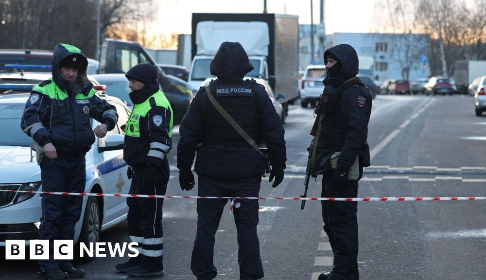 Two police officers killed in explosion in Moscow
