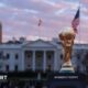 The World Cup trophy in Washington D.C.