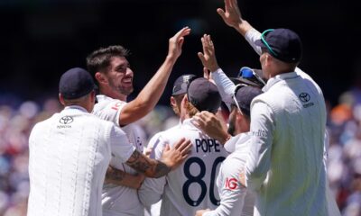 England’s bowlers strike as wickets continue to tumble at the MCG
