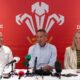 WRU chair Richard Collier-Keywood, director of rugby and head of elite performance Dave Reddin and chief executive outlined a new strategy in October
