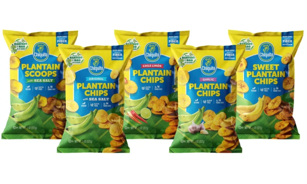 Snax-Sational, Chiquita launch plantain chips
