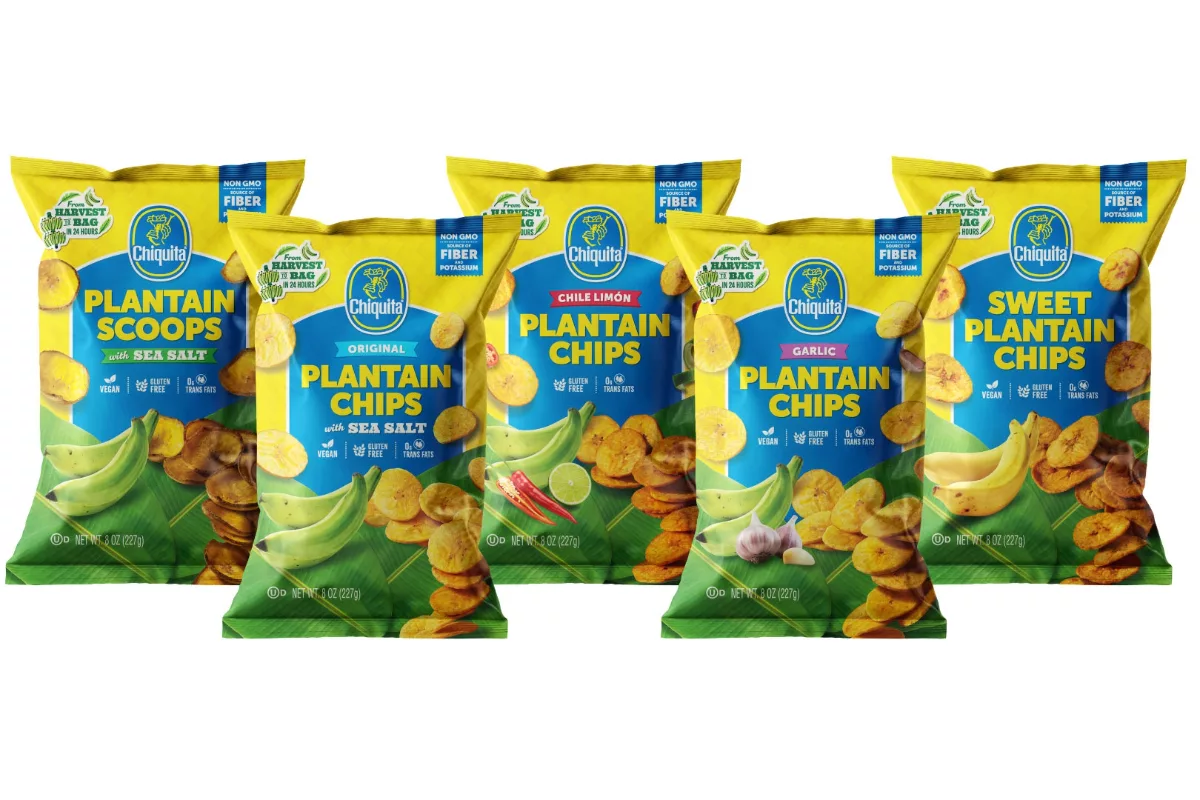 Snax-Sational, Chiquita launch plantain chips