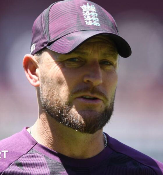 England head coach Brendon McCullum