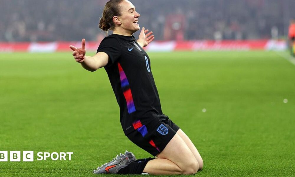 Lucia Kendall celebrates