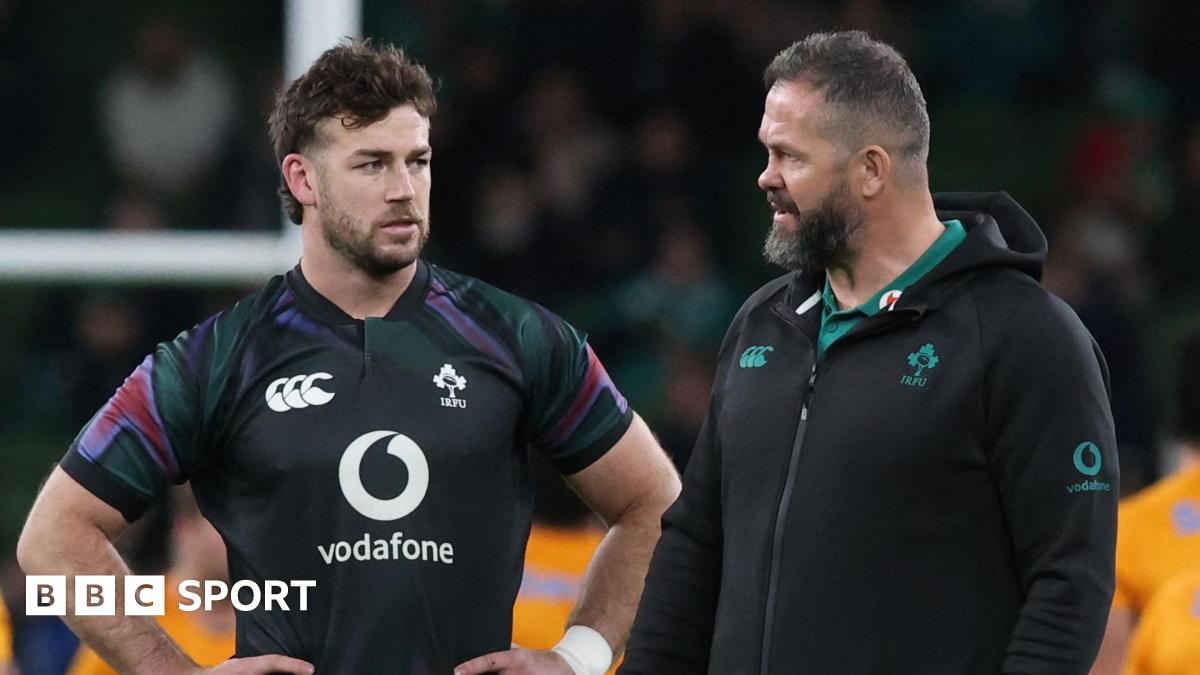 Caelan Doris and Andy Farrell