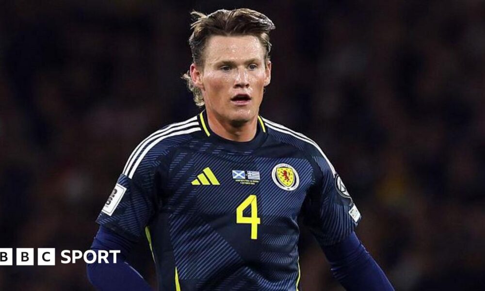 Scott McTominay during Scotland's World Cup 2026 qualifier against Greece