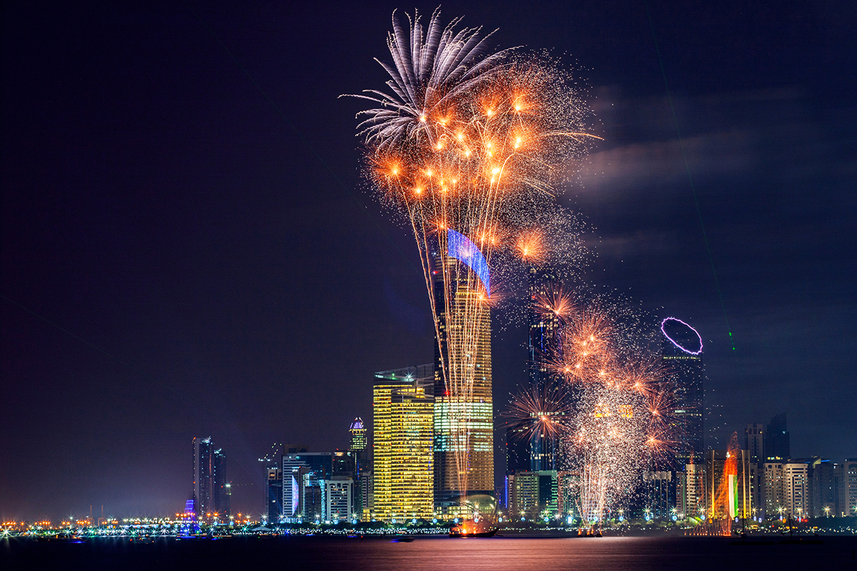 Abu Dhabi New Year's Eve 2026 celebrations