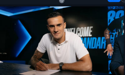 Aleksandar Stankovic signs for Club Brugge