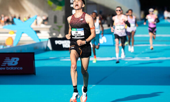 Alex Yee goes No.2 on UK marathon rankings with 2:06:38 in Valencia