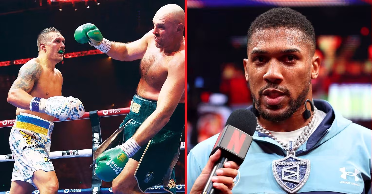 Anthony Joshua finally delivers his honest verdict on Tyson Fury’s performance against Usyk