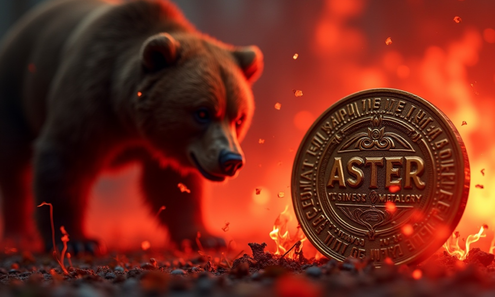 Aster Bearish Price
