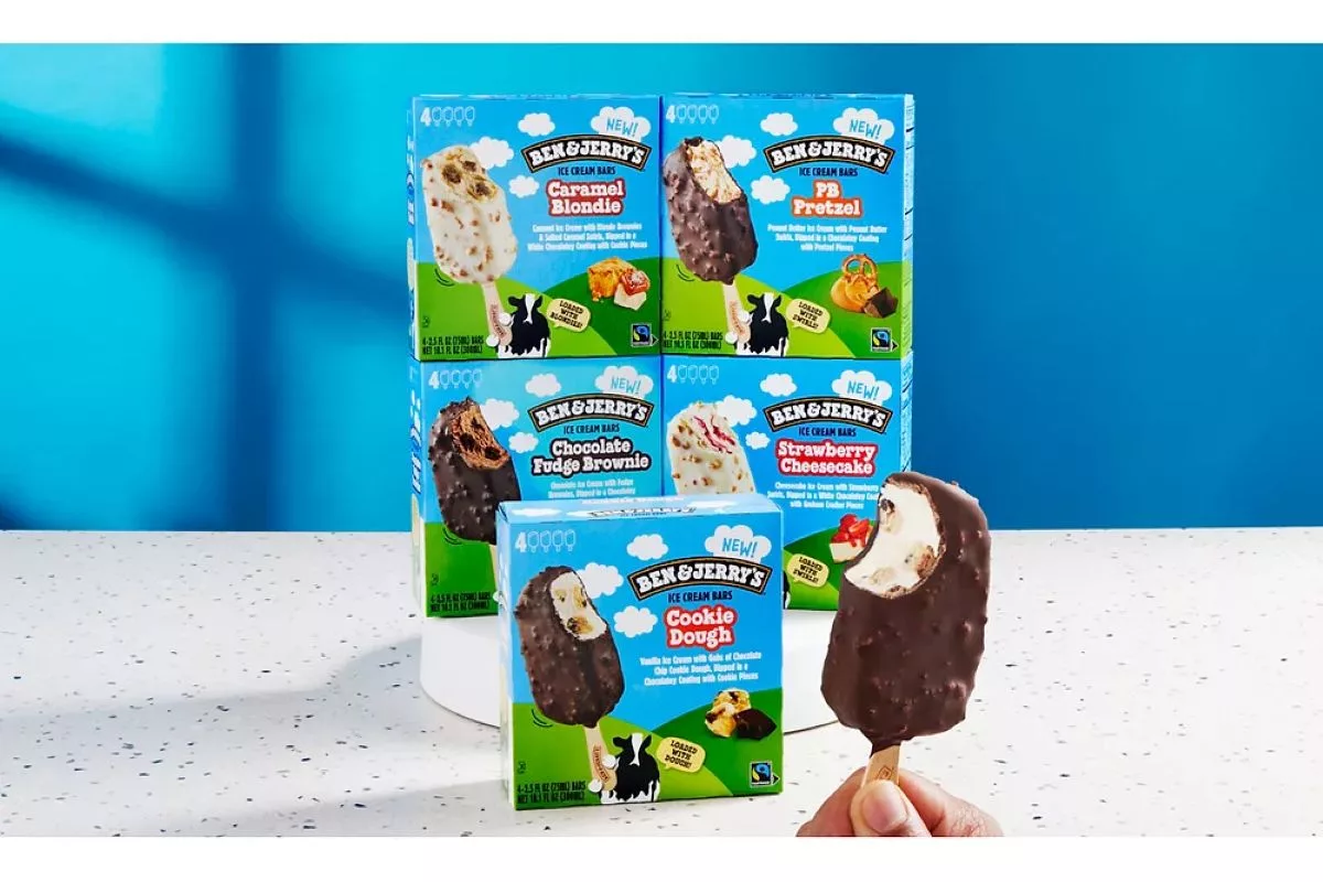 Ben & Jerry's creates new line of novelty bars