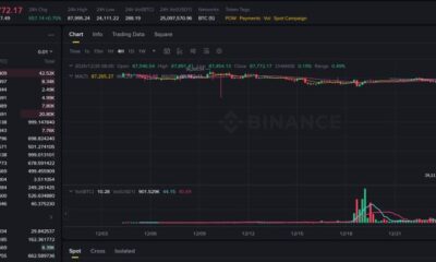 Bitcoin Triggers Sharp Flash Crash to $24K on Binance USD1 Pair