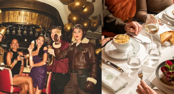 New Year 2026 Celebration at The Ivy Marlow Garden - Book Your Table Today