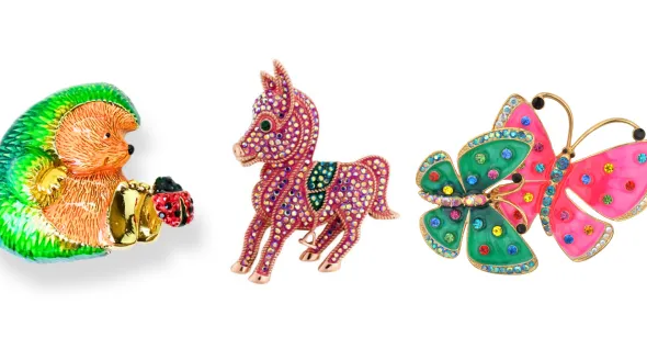 Save 50% in the Butler & Wilson Winter Sale brooches and Discover New Fashion Jewellery
