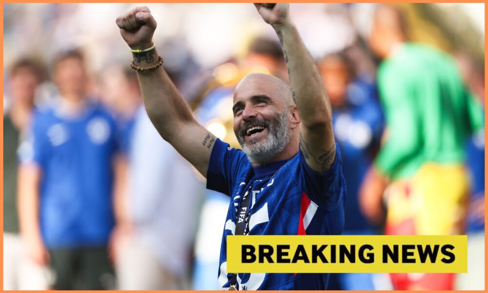 Chelsea manager Enzo Maresca