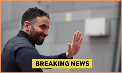 Man United manager Ruben Amorim