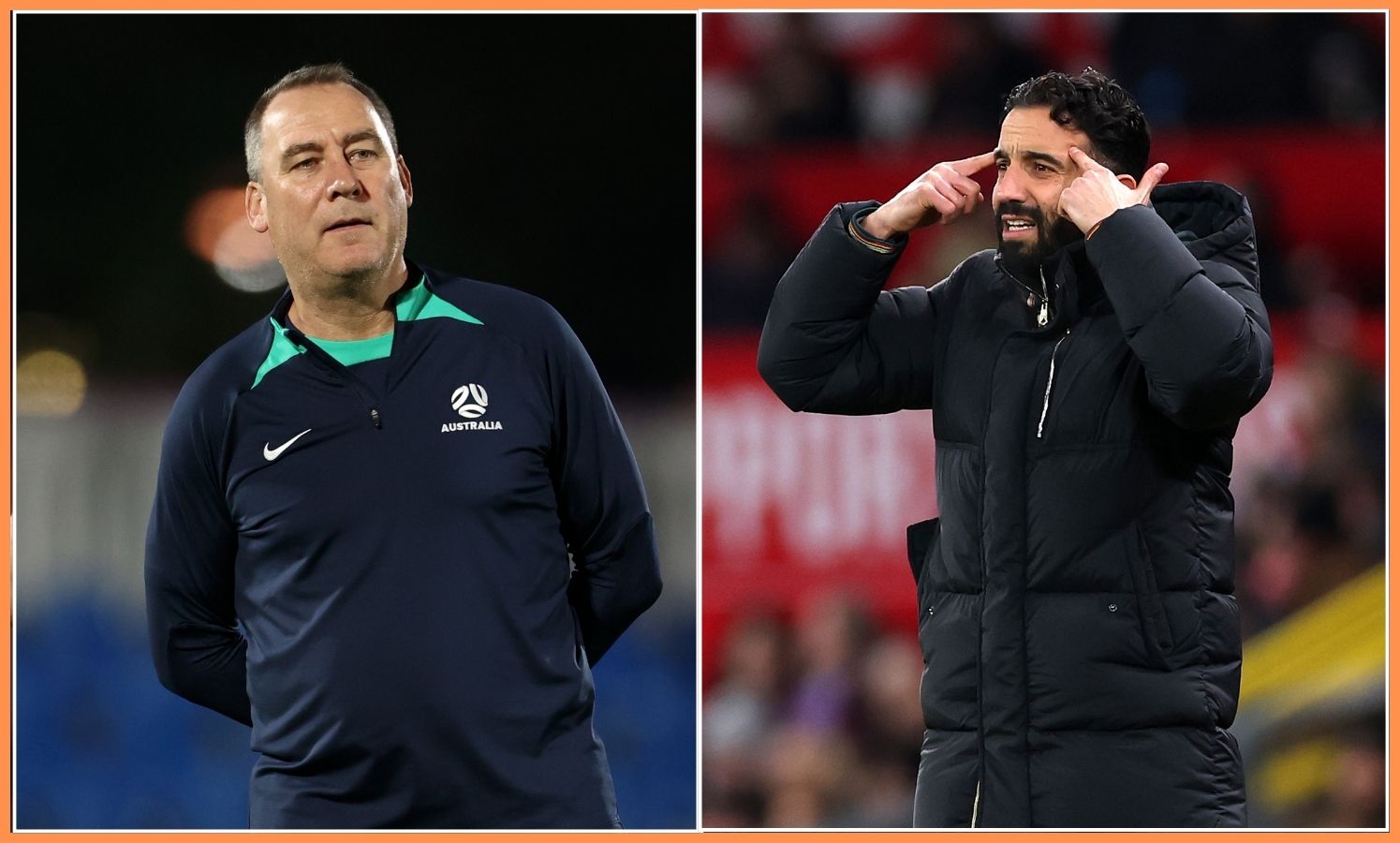 Rene Meulensteen and Ruben Amorim